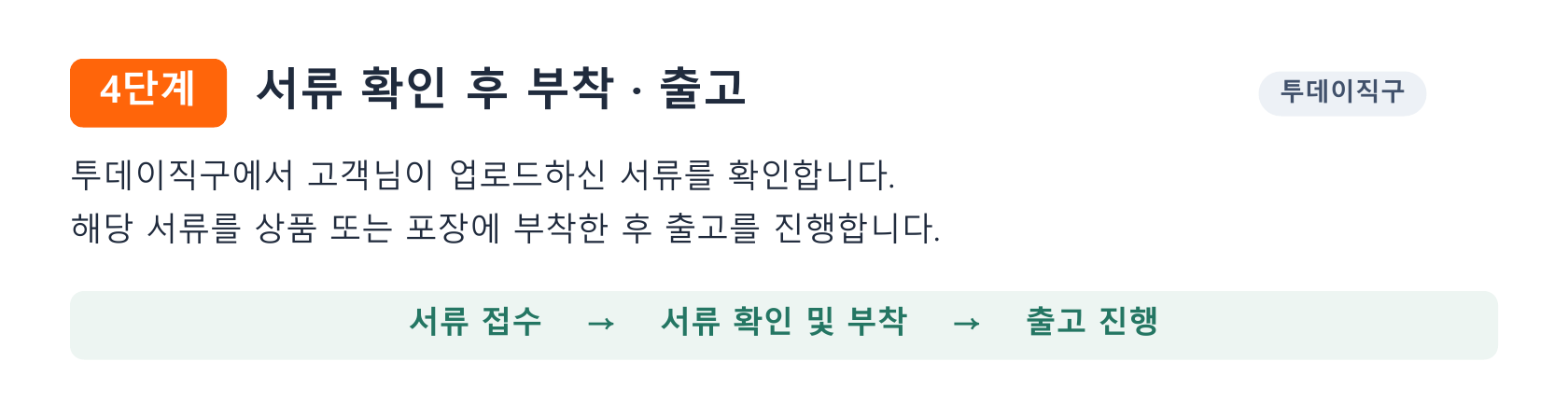 쿠팡 입고 서류 제출 안내 4